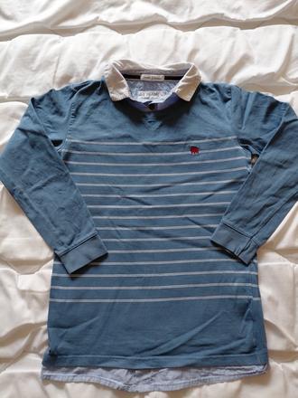 Polo tricko vel 11-12 rokov modre, 152