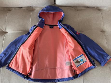 Softshellova bunda, trollkids,128