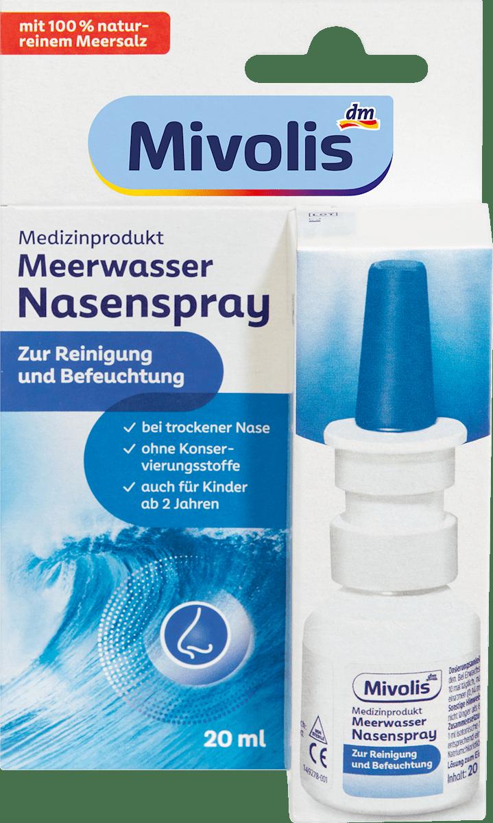 Mivolis Nosový sprej s morskou soľou, 20 ml