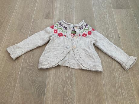 Dievčenský svetrík na gombíky zara, zara,80