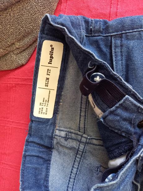 Chlapcenske nohavice/rifle slim fit, zn. lupilu, lupilu,104