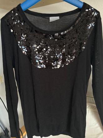 Tenký pulóver s flitrami vero moda-m, vero moda,m