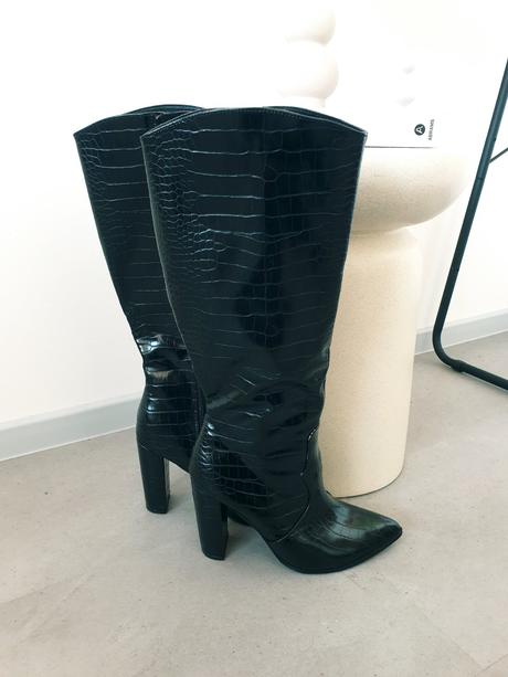 Čierne čižmy 40, 40