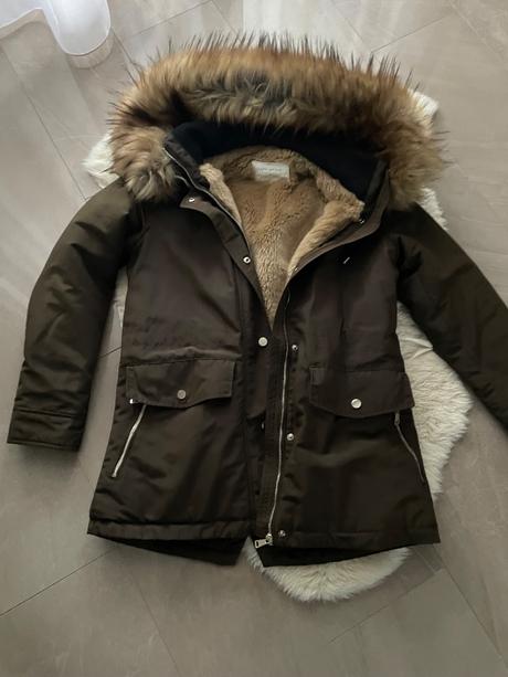 Zimna bunda zara, zara,xs