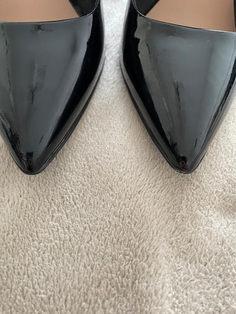 Čierne lakované lodičky gino rossi 37, gino rossi,37