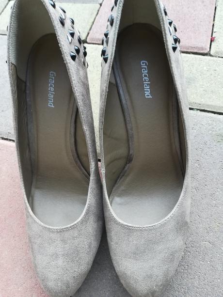 Dámske extravagantne lodičky na opätku, graceland,39