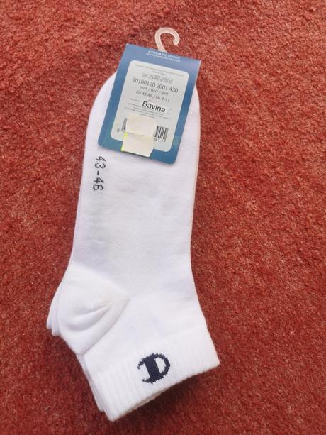 Champion ponožky 3 páry veľkosť 43-46, champion,42 / 44 / 46