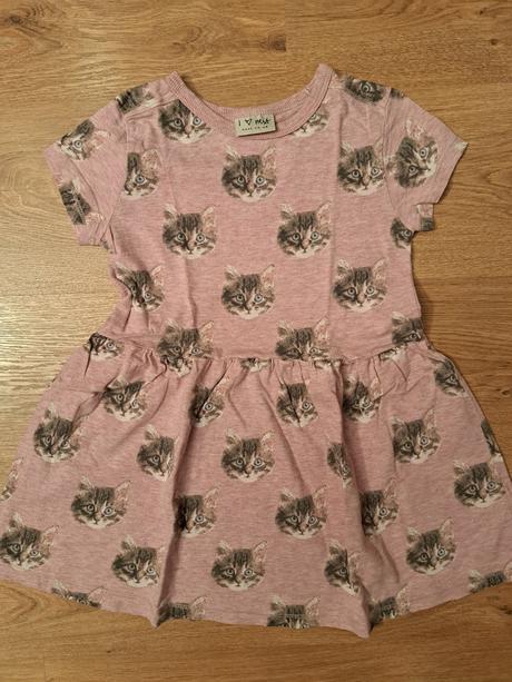 Šaty s mačkami, next,110
