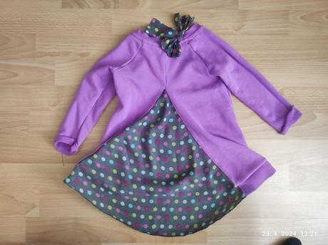 Teplákové šaty 92, 92