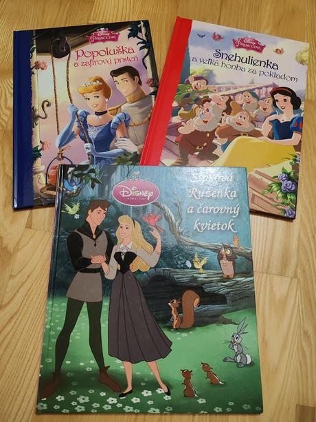 Knihy disney princess,