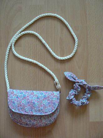 Dievčenská kabelka s kvietkami, h&m