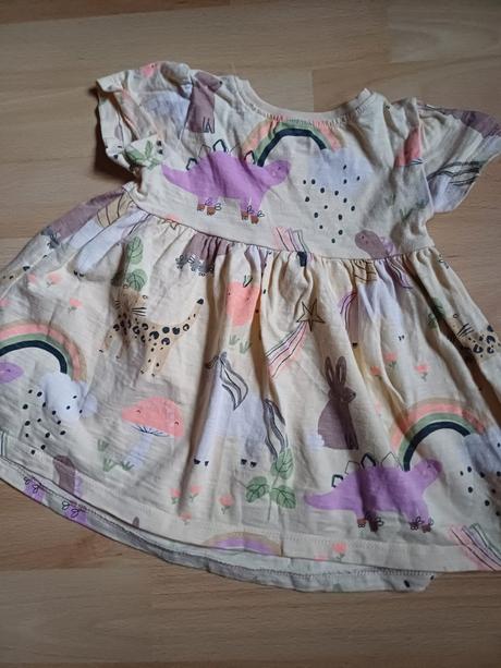 2x letné šatičky v.74/ 6-9mesiacov, f&f,74