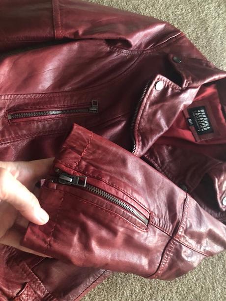 Bershka imidž bundička bolerko pravá koža vel.xs-s, bershka,s