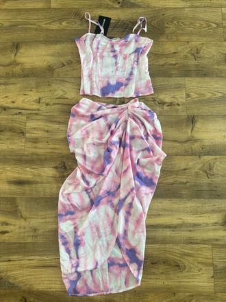 Komplet sukňa a top pretty little thing, xs