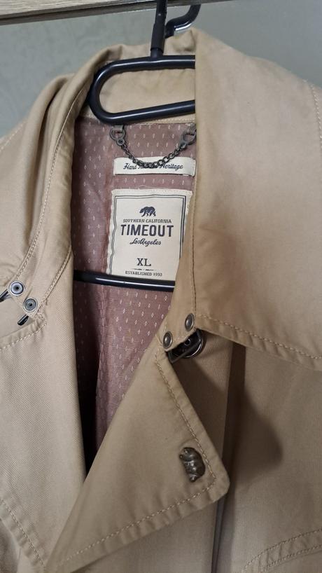 Trenčkot, timeout,xl