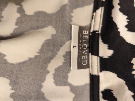 Čiernobiele tričko s golierikom, pepco,l