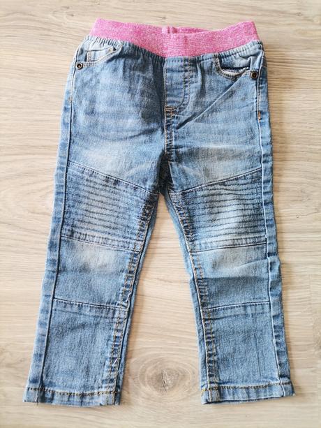 Dievčenské riflove džeginy - 86, pepco,86