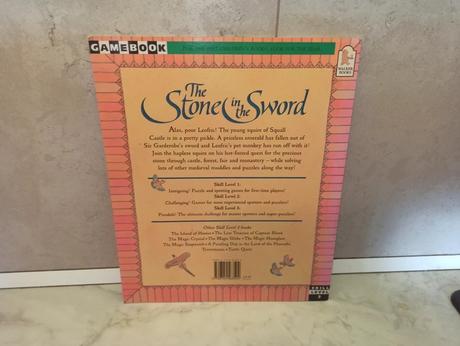Gamebook - the stone in the sword - search and sol,