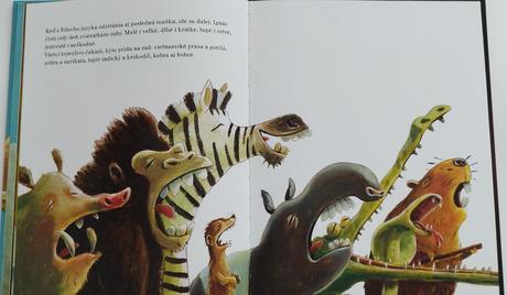 Veľké čistenie zubov v zoo,