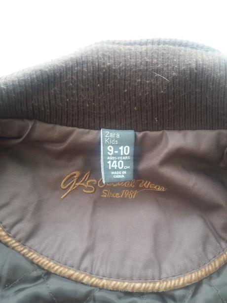 Prechodný kabátik zara č.140, zara,140
