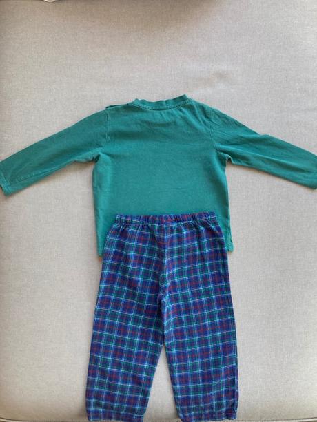 Pyzamo, modro-zelene, lupilu,86