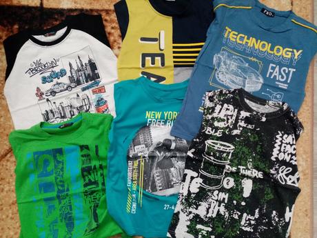 Tricka s kratkym rukavom, 128