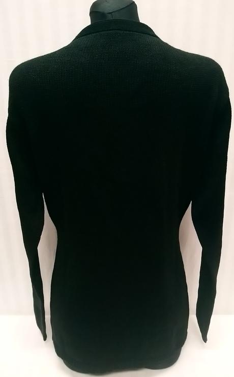 Dámsky čierny elegantný acrylový kardigán, l