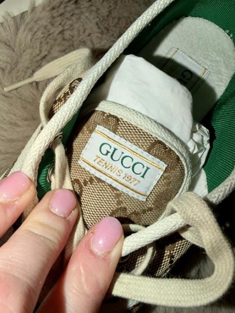 Gucci original nove damske luxusne stylove tenisky, gucci,36