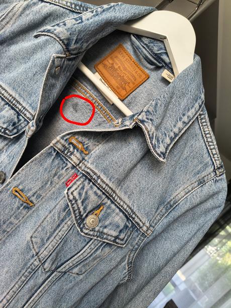 Levis svetlo modrá riflová bunda s-m, levis,m