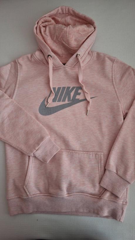 Dámska ružová mikina s kapucňou-nike., nike,m