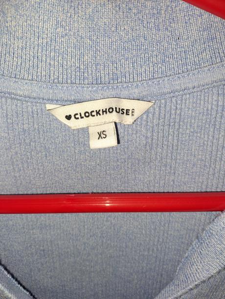 Modré šaty, clockhouse,xs