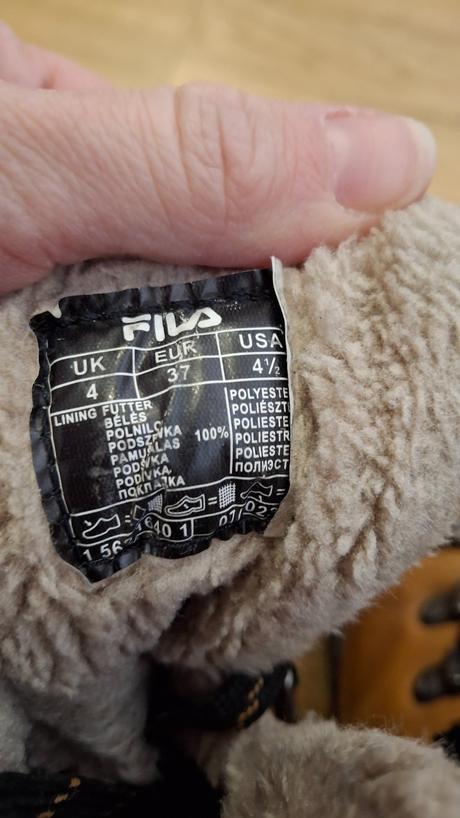 Zimné topanky fila pre chlapca, fila,37