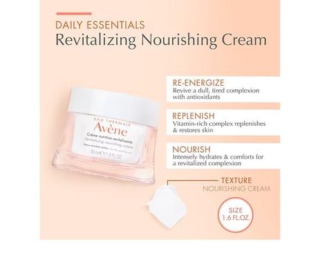 Avene revitalizing nourishing cream 50ml, 