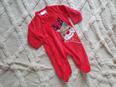 Vianočný overál so sobíkom 56, pepco,56