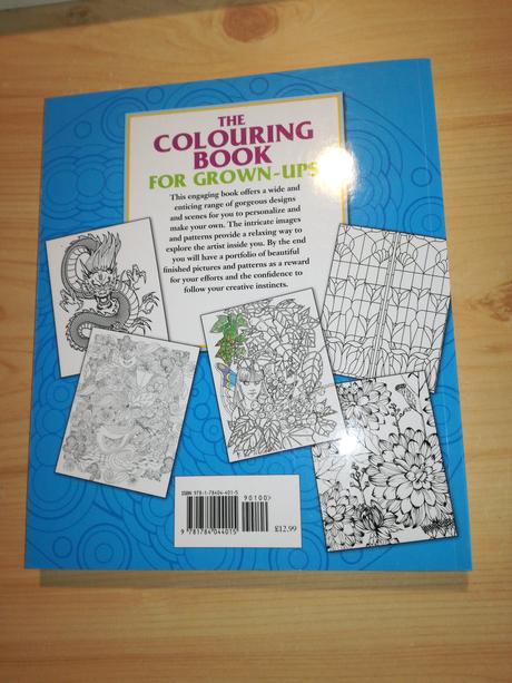 The colouring book for grown-ups, 