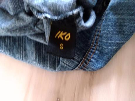 Tehotenská riflová vesta, s