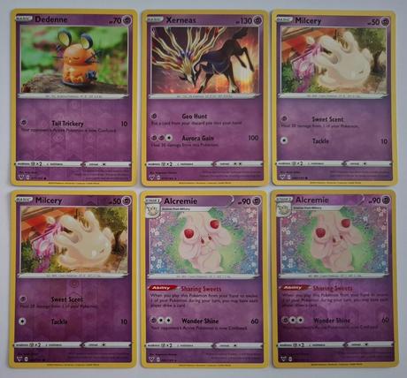 Pokémon karty "vivid voltage" (2), 