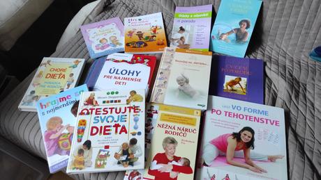 Knihy hry s malymi detmi, tehotenstvo,porod,vychov,