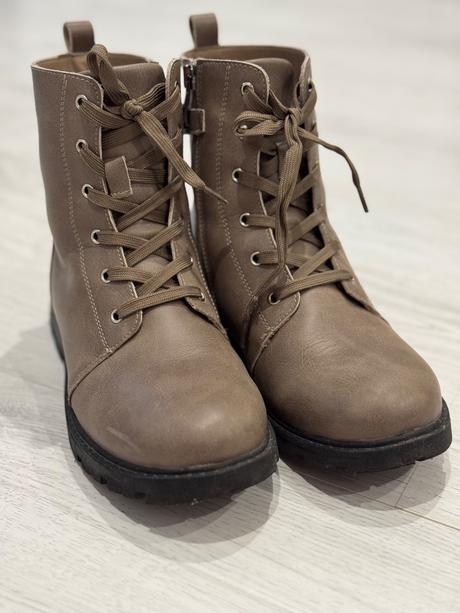 Zimné kožené topánky, protetika,36