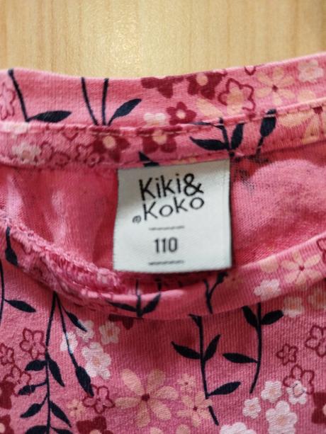 Kvetinkové šaty s dlhým rukávom, kiki&koko,110