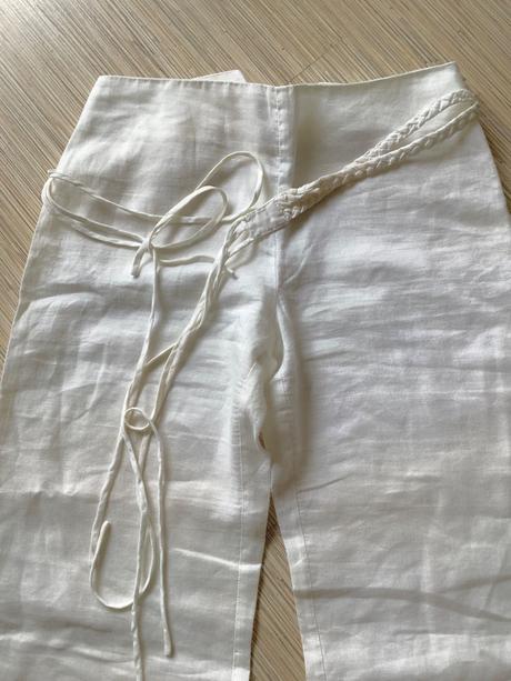 Letné nohavice s opaskom, m