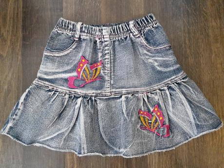 Rifľová suknička motýľ, 110