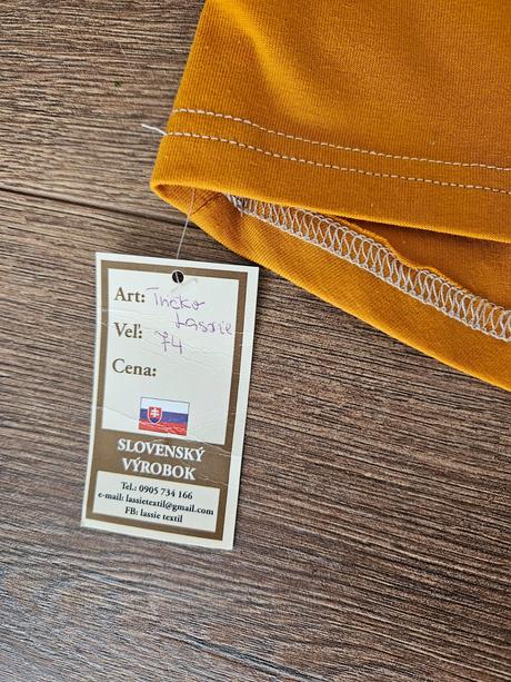 Tričko predĺžene vzadu, 74