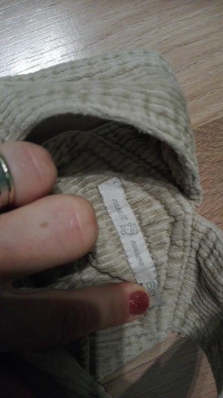 Menčestrové nohavice s trakmi, name it,68