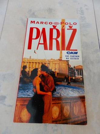 Bedeker s mapou paríž,