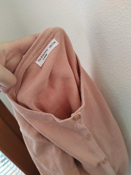 Sveter na gombíky sinsay - lososový v.122, fox & bunny,122