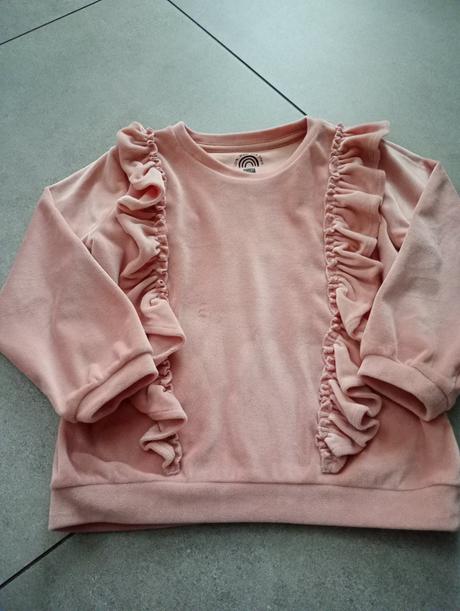 Zamatová mikina f&f 116, f&f,116