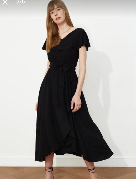 Šaty čierne, xl