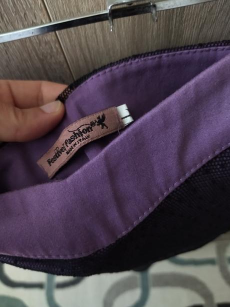 Fialové šaty bez ramienok 38 40, l