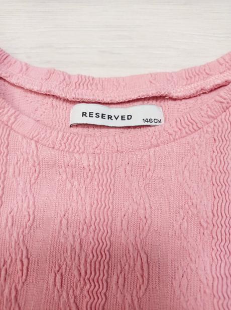 Úžasné tričko s dlhým rukávom veľ 146 ako nové, reserved,146
